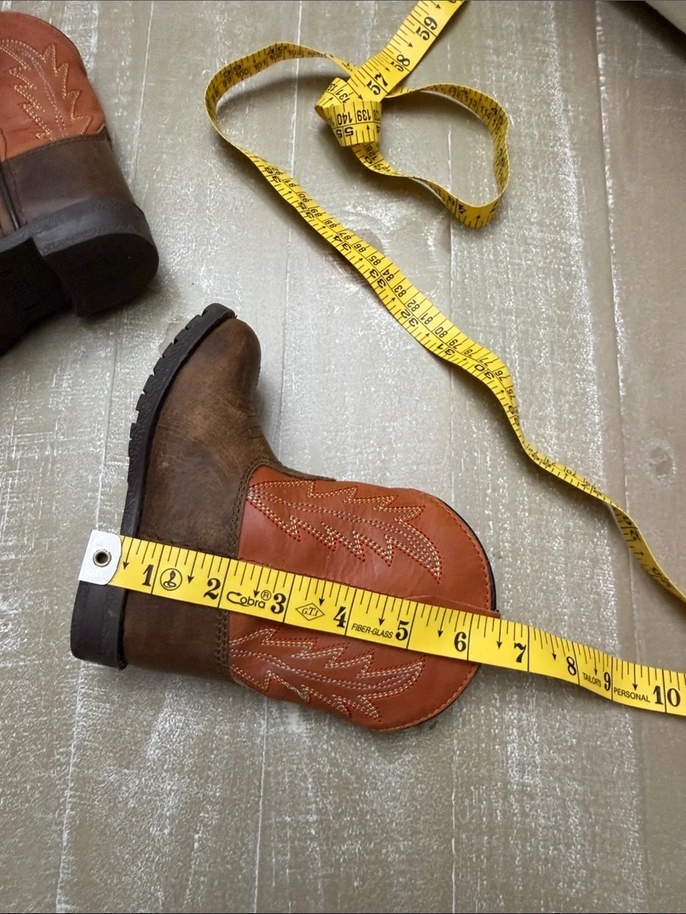 Smoky Mountain Boots Kids Size 6 Brown Cowboy Boots